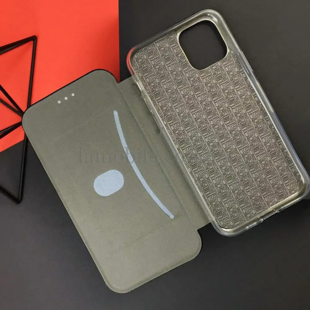 Чохол книжка Premium для Xiaomi Poco X3 / X3 Pro сірий