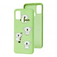 Чехол для Samsung Galaxy M31 (M315) Wave Fancy koala / mint gum