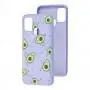 Чохол для Samsung Galaxy M31 (M315) Wave Fancy avocado / light purple