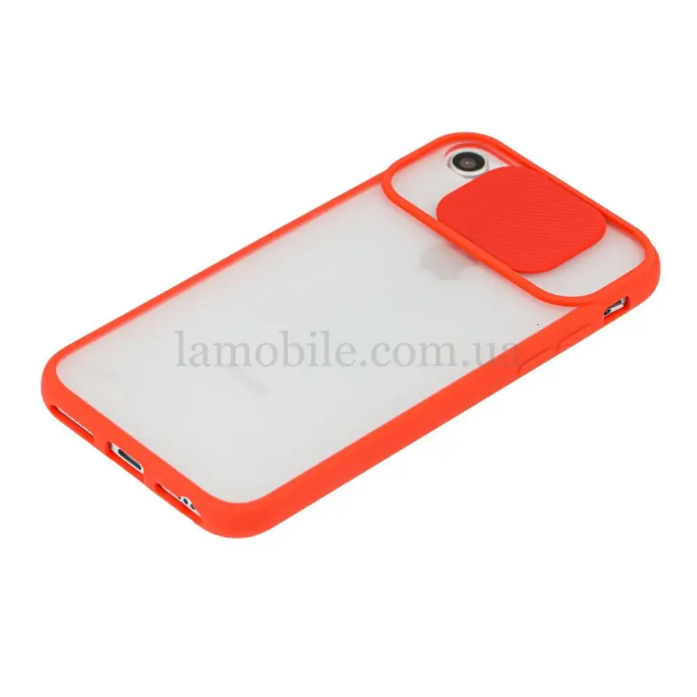 Чохол для iPhone 7/8 LikGus Camshield camera protect червоний
