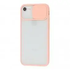 Чохол для iPhone 7/8 LikGus Camshield camera protect рожевий