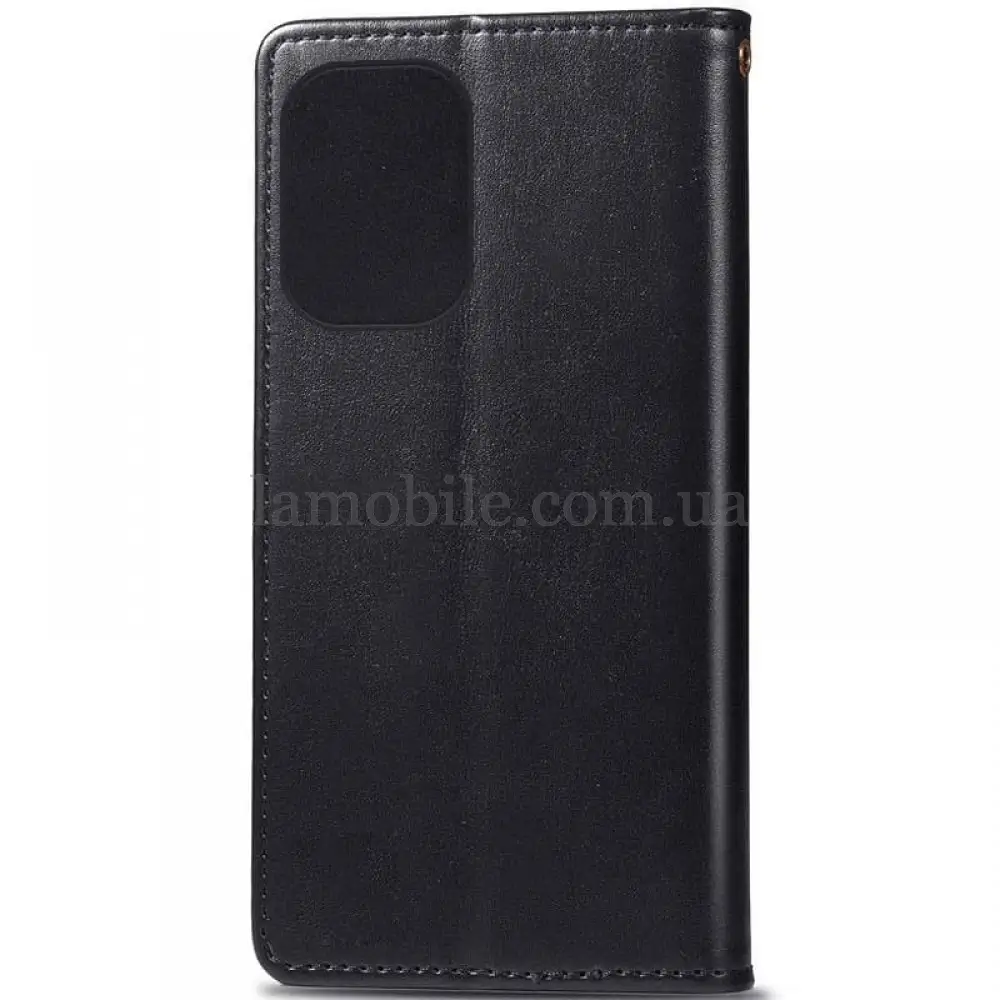 Шкіряний чохол книжка GETMAN Gallant (PU) для Xiaomi Redmi 13C / Poco C65 (Чорний)