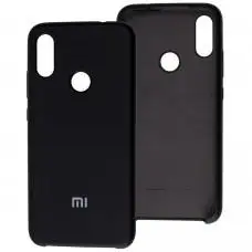 Чехол для Xiaomi Redmi Note 7 Silky Soft Touch черный