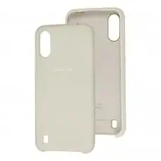 Чохол для Samsung Galaxy A01 (A015) Silky Soft Touch бежевий