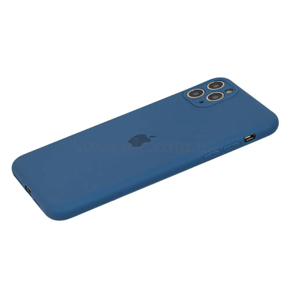 Чехол для iPhone 11 Pro Max Silicone Slim Full синий