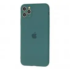 Чохол для iPhone 11 Pro Max Silicone Slim Full сосновий зелений