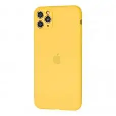 Чохол для iPhone 11 Pro Max Silicone Slim Full жовтий