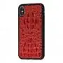 Чехол Genuine для iPhone X / Xs Horsman красный