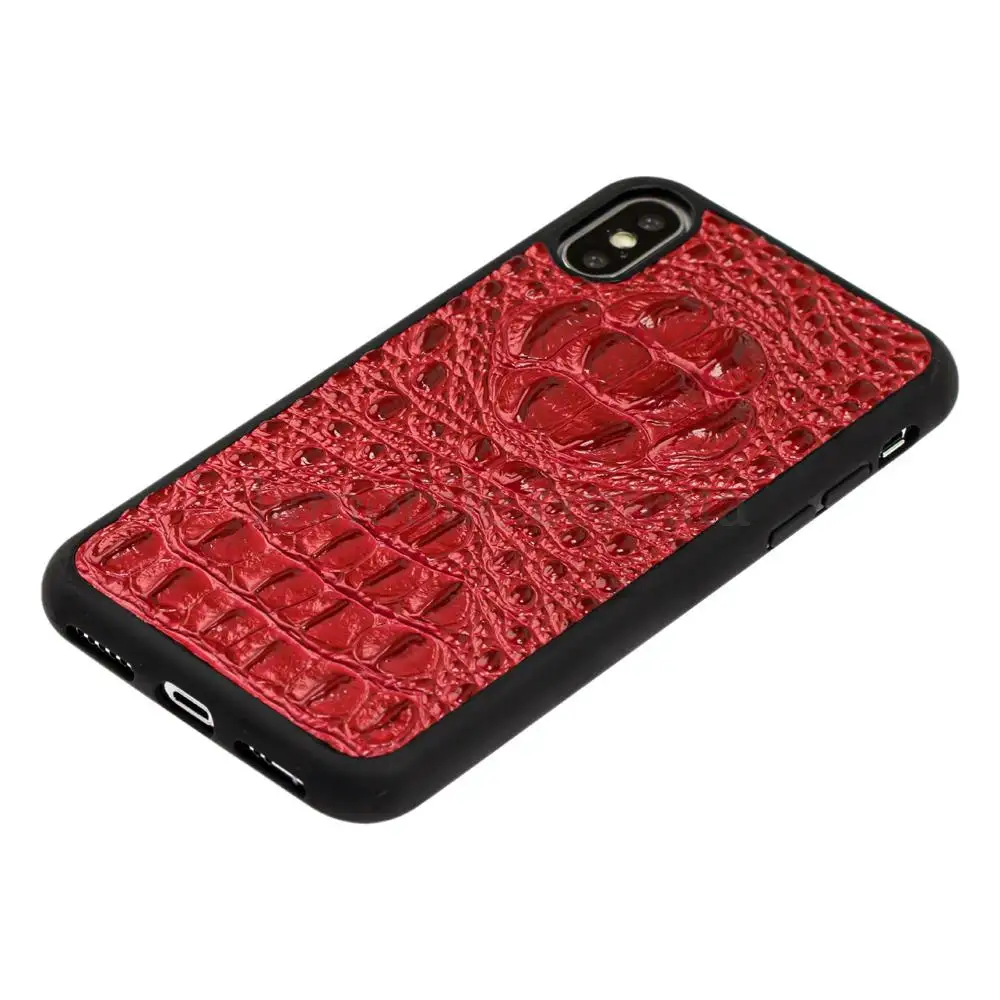 Чехол Genuine для iPhone X / Xs Horsman красный