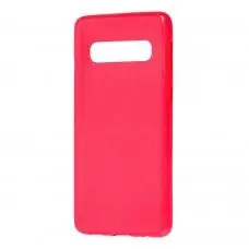Чехол для Samsung Galaxy S10 (G973) Shiny dust розовый