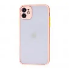 Чохол для iPhone 11 LikGus Totu camera protect рожевий