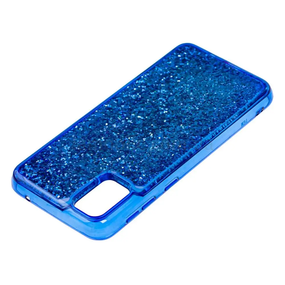 Чехол для Samsung Galaxy A51 (A515) Sparkle glitter синий