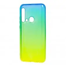 Чохол для Huawei P20 Lite 2019 Gradient Design жовто-зелений