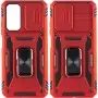 Чехол для Xiaomi Redmi Note 11 Pro Camshield Army Ring красный