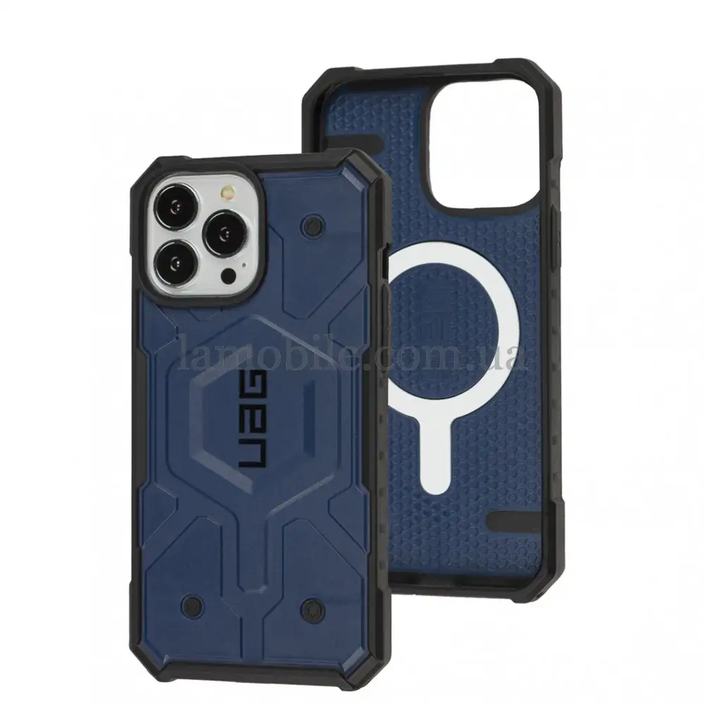 Чехол для iPhone 13 Pro Max UAG Pathfinder MagSafe midnight blue
