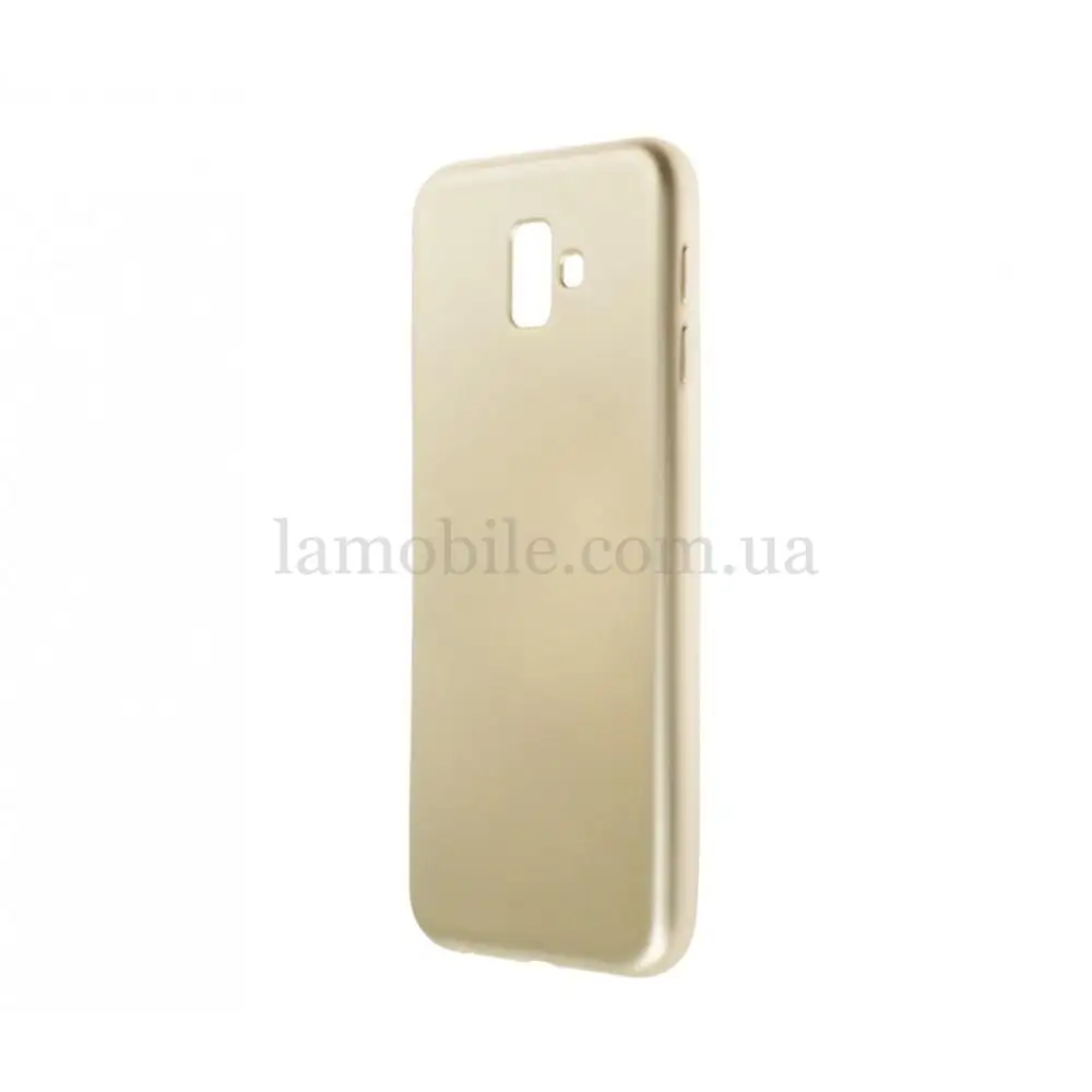 Чехол для Samsung Galaxy J6+ 2018 (J610) Rock матовый золотистый