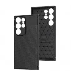 Чохол для Samsung Galaxy S23 Ultra (S918) Ultimate Carbon чорний