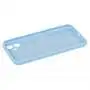 Чехол для iPhone 11 Silicone Slim Full camera azure