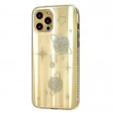 Чехол для iPhone 12 Pro Max Aurora space glass планеты
