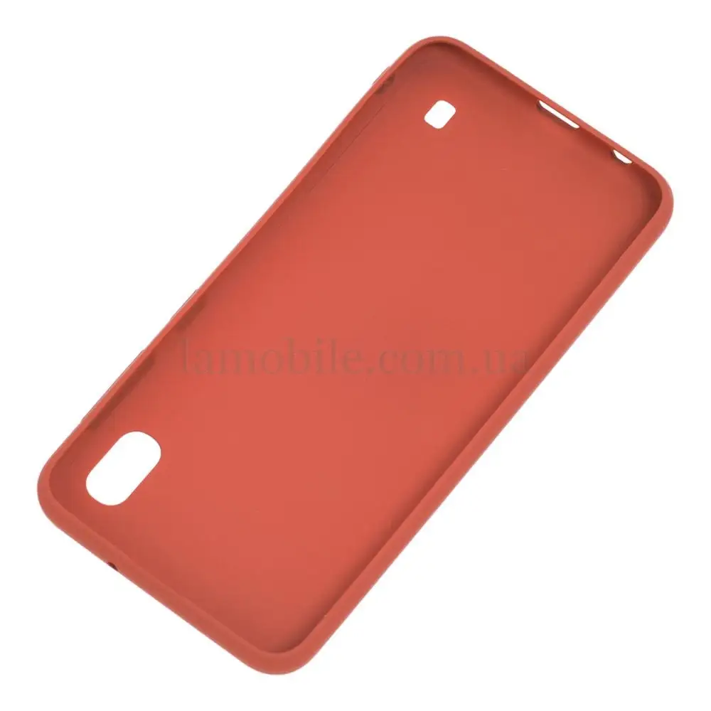 Чехол для Samsung Galaxy A10 (A105) Carbon красный