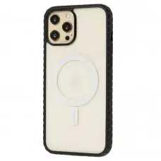 Чохол для iPhone 12 Pro Max WUW K12 magsafe чорний