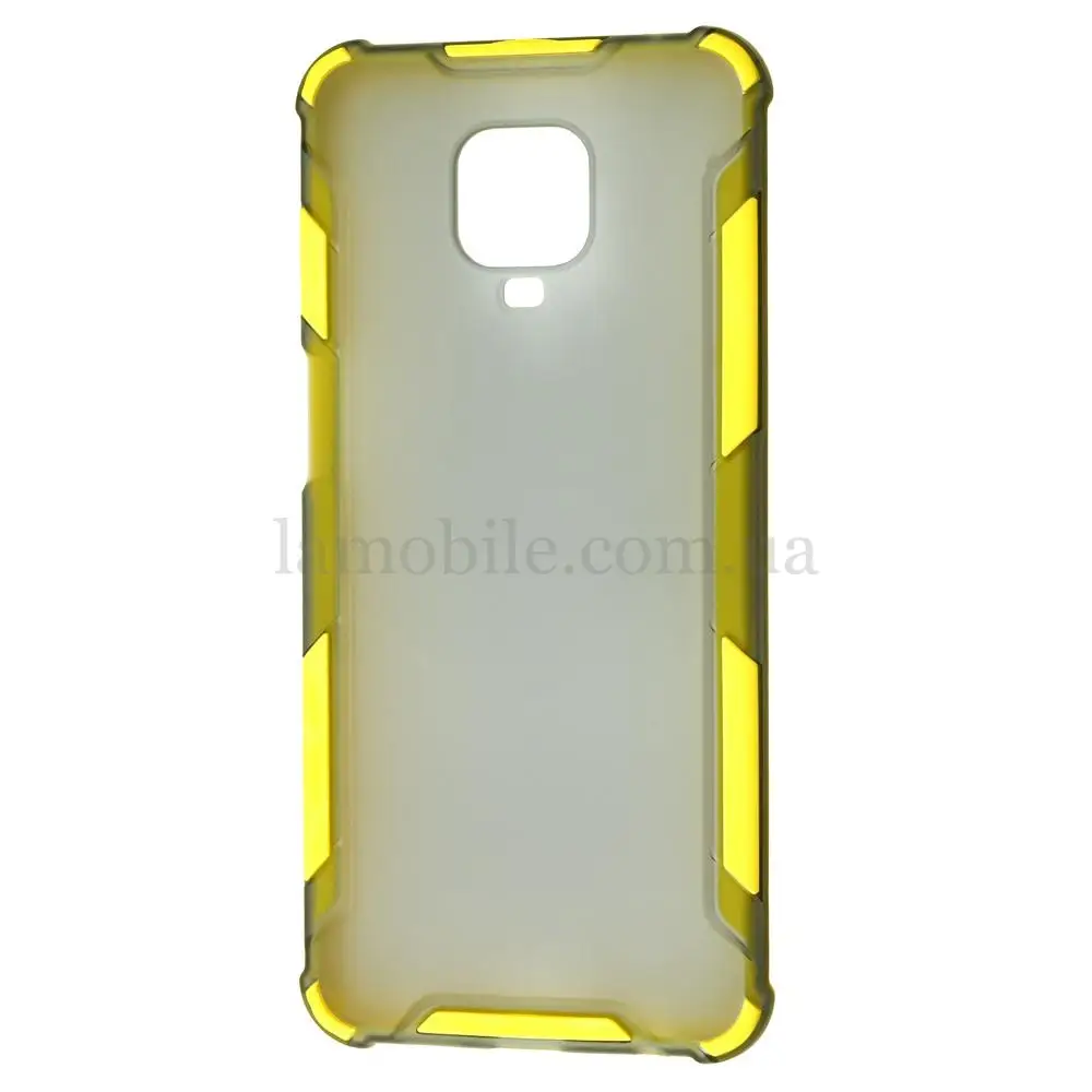 Чохол для Xiaomi Redmi Note 9s / 9 Pro LikGus Armor color жовтий
