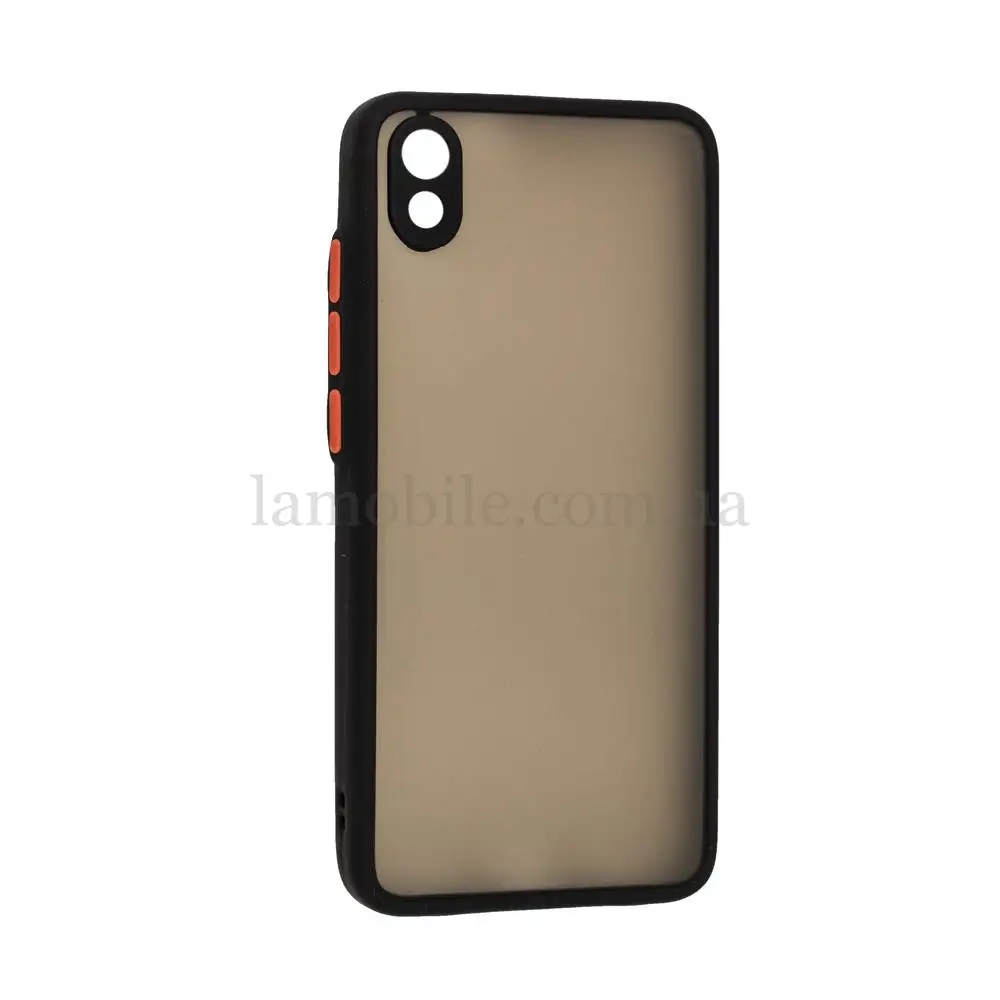 Чехол для Xiaomi Redmi 7A LikGus Totu camera protect черный / красный