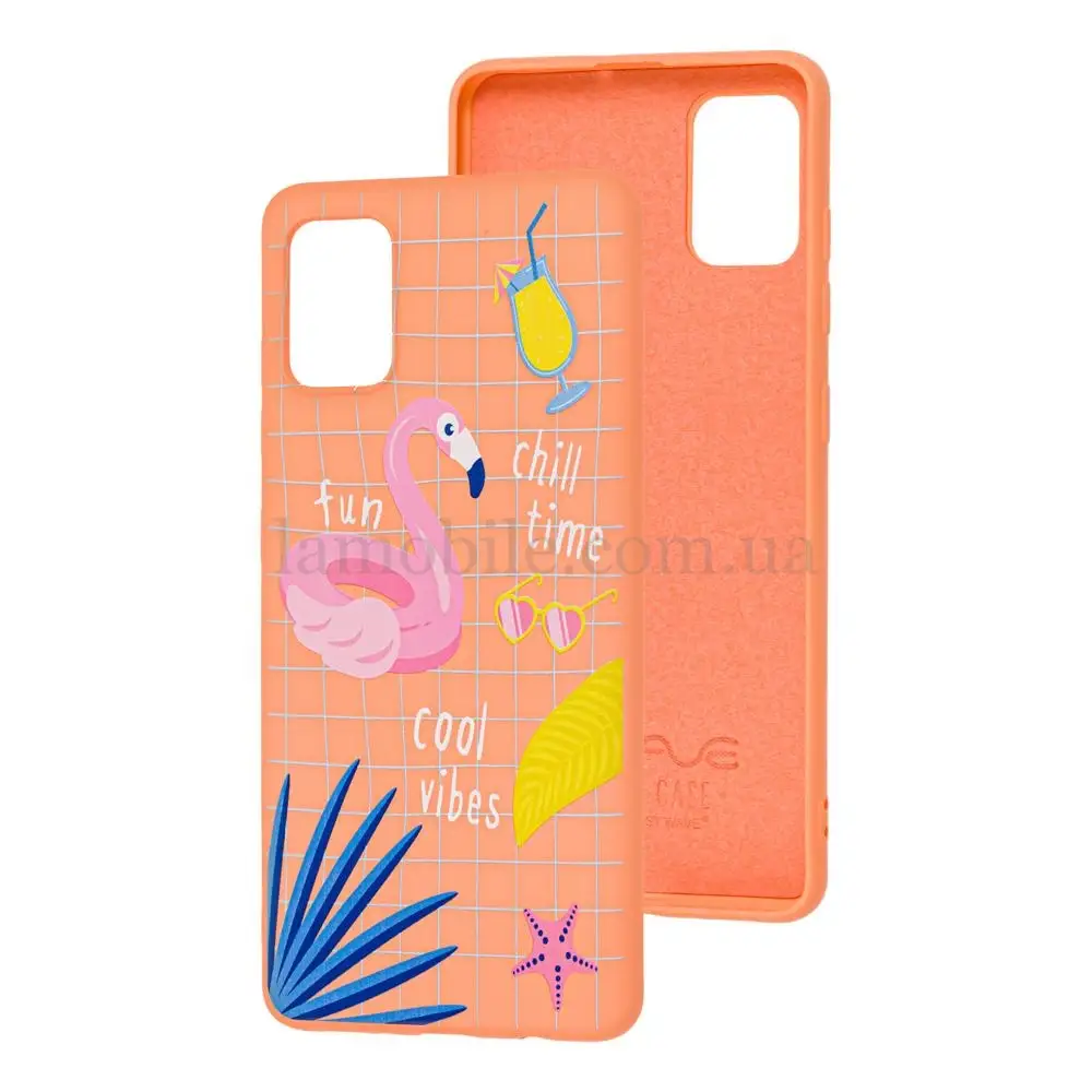 Чохол для Samsung Galaxy A31 (A315) Wave Fancy summer mood / peach