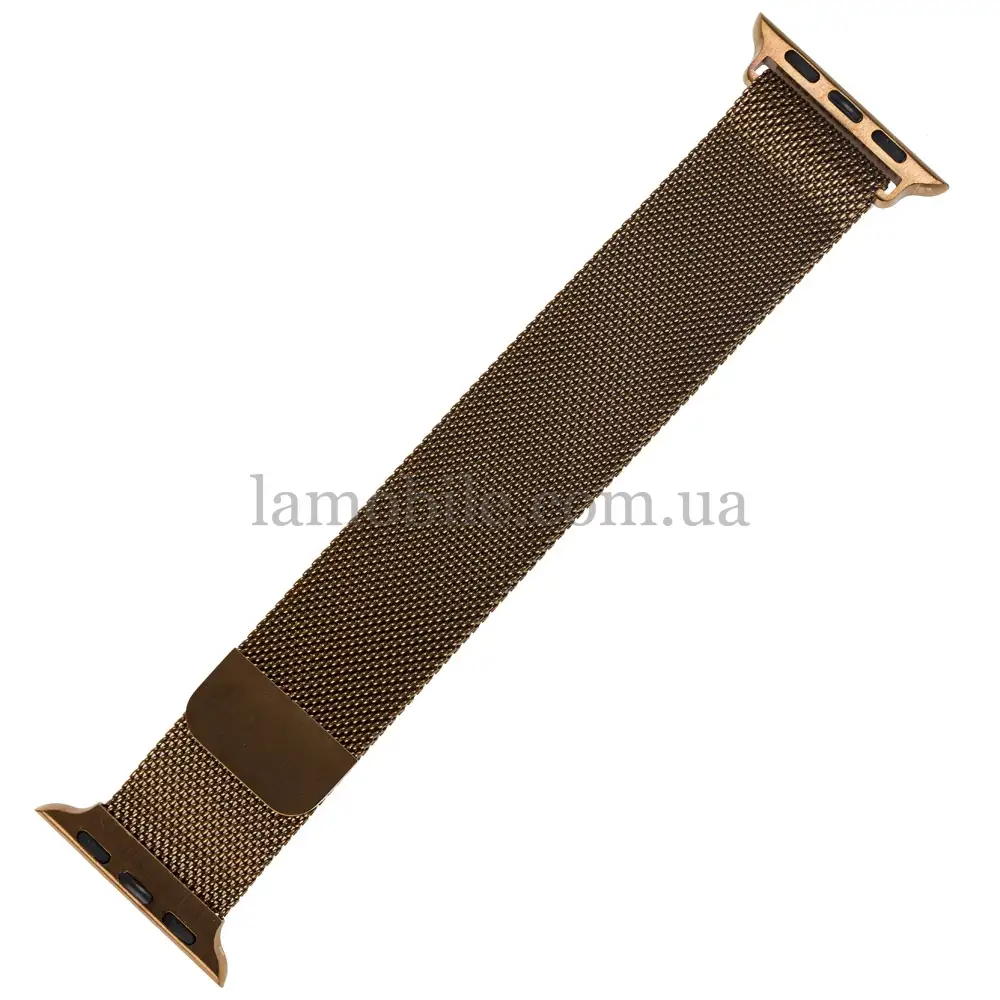 Ремешок для Apple Watch Milanese Loop 42mm / 44mm бронзовый
