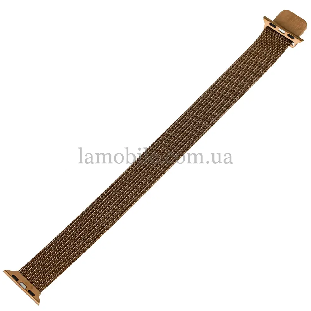 Ремешок для Apple Watch Milanese Loop 42mm / 44mm бронзовый