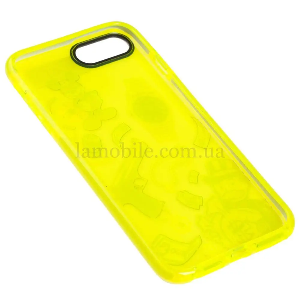 Чохол для iPhone 7 Plus / 8 Plus Neon print Міккі Маус glamor