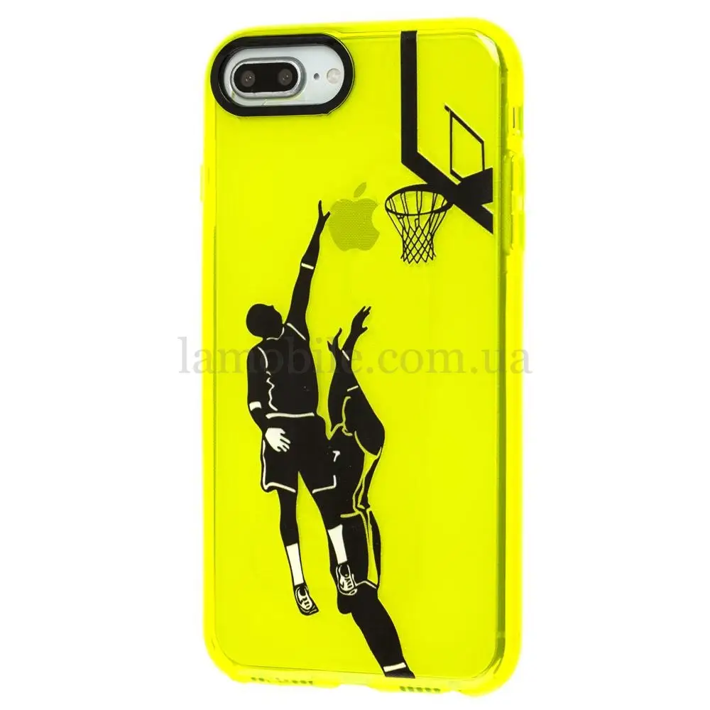 Чехол для iPhone 7 Plus / 8 Plus Neon print basketball