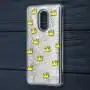 Чехол для Xiaomi Redmi 5 Plus Блестки вода серебристый "корона"