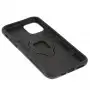 Чехол для iPhone 11 Pro Max Transformer Ring ударопрочный с кольцом черный
