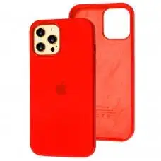 Чохол для iPhone 12 Pro Max Full Silicone case red