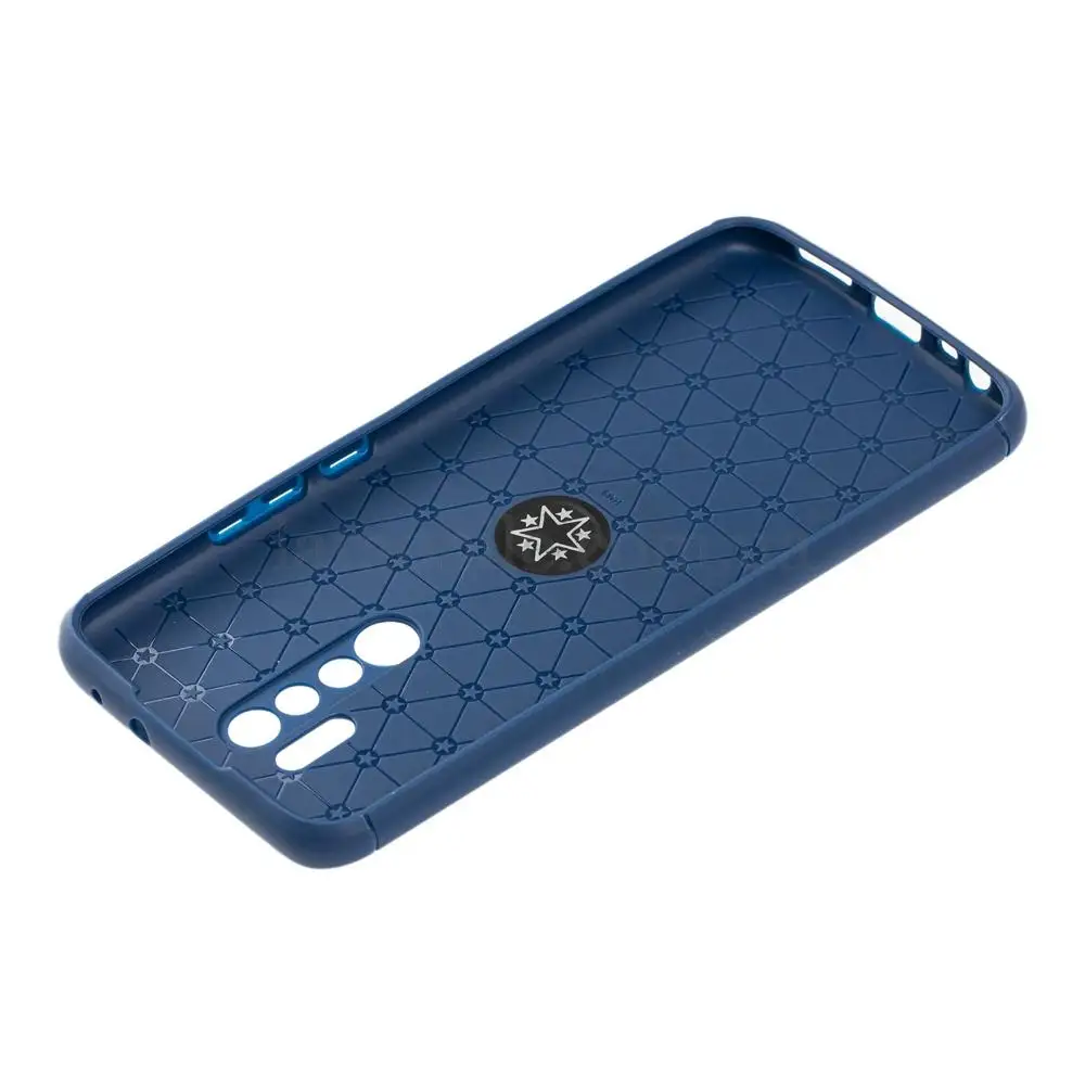 Чохол для Xiaomi Redmi 9 Deen ColorRing із кільцем синій