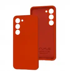 Чехол для Samsung Galaxy S23 (S911) Wave camera Full red
