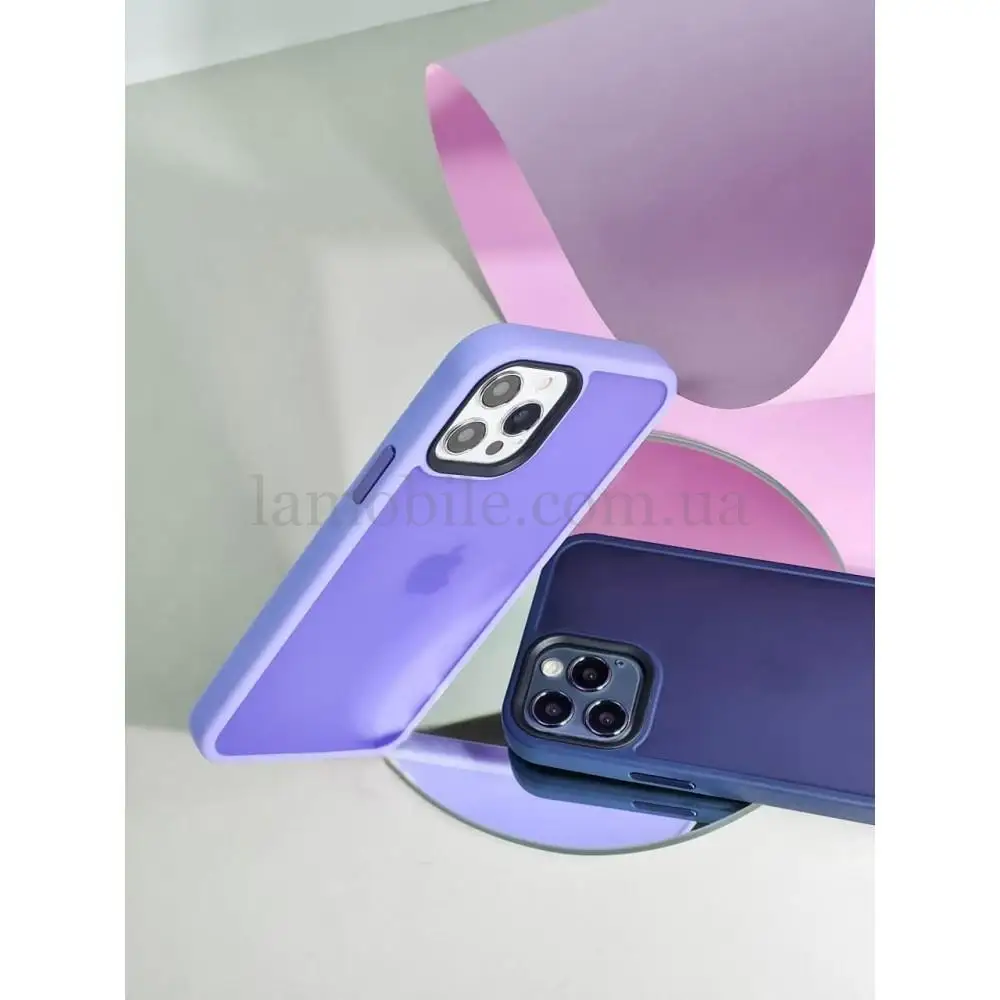 Чохол для iPhone 13 WAVE Matte Colorful light purple
