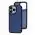 Чохол для iPhone 13 Pro WAVE Matte Colorful dark blue