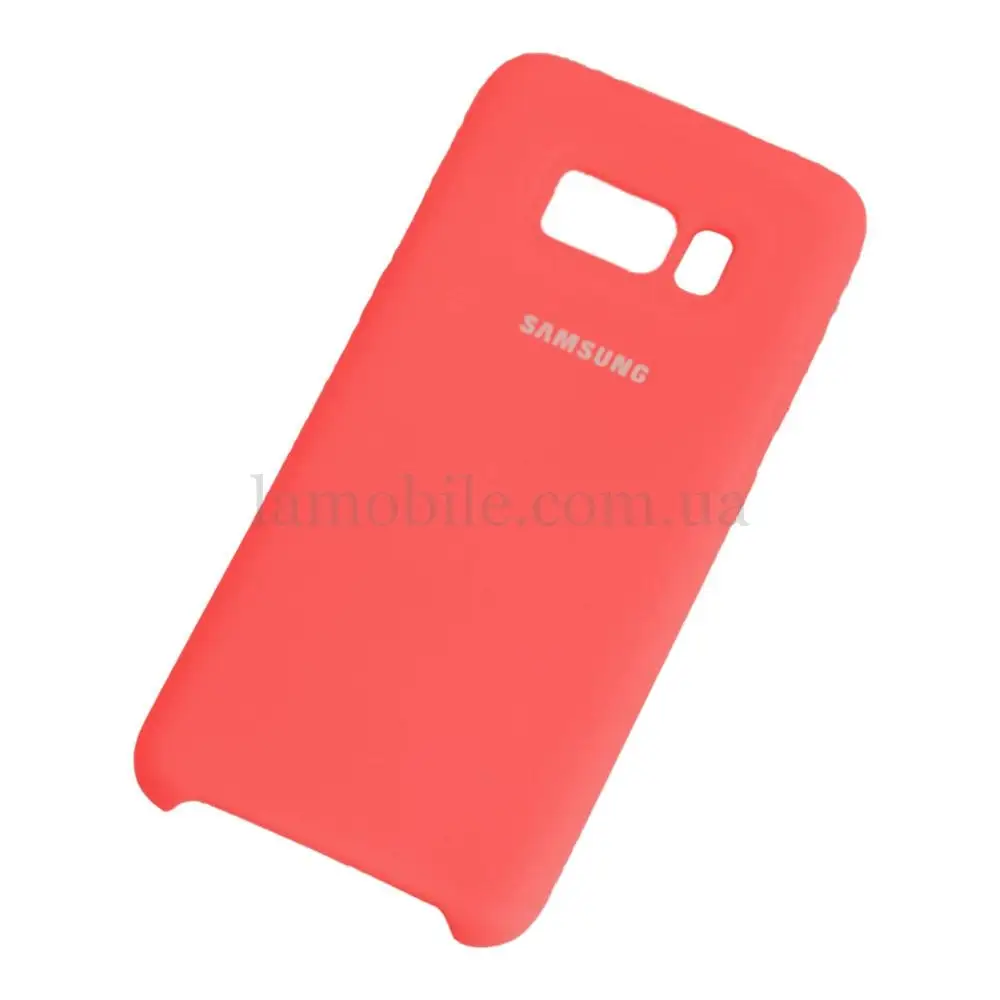 Чехол для Samsung Galaxy S8 (G950) Silky Soft Touch ярко-розовый