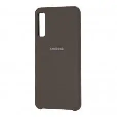 Чехол для Samsung Galaxy A7 2018 (A750) Silky Soft Touch оливковый