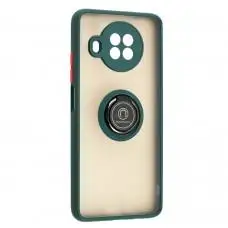 Чехол для Xiaomi Mi 10T Lite LikGus Edging Ring оливковый