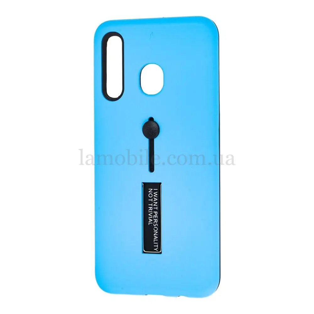 Чохол для Samsung Galaxy A20/A30 Kickstand блакитний