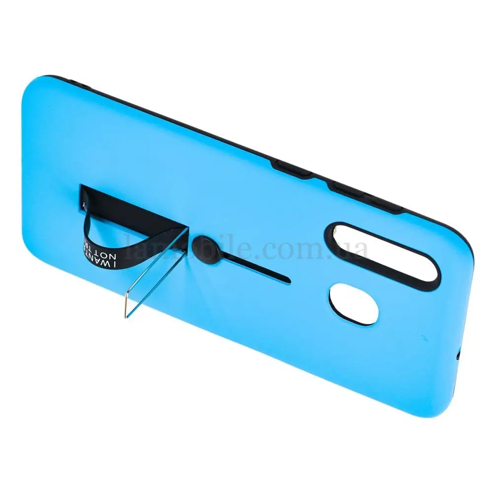Чохол для Samsung Galaxy A20/A30 Kickstand блакитний
