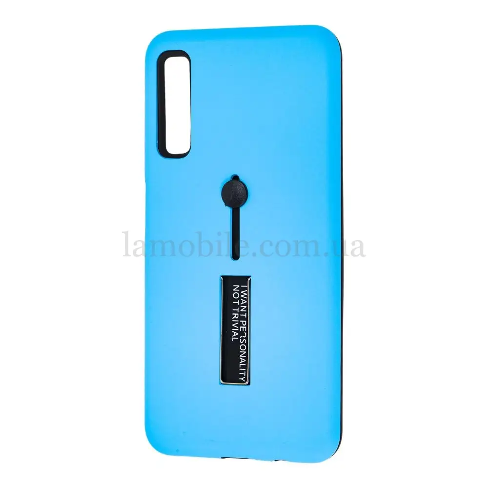 Чохол для Samsung Galaxy A7 2018 (A750) Kickstand блакитний