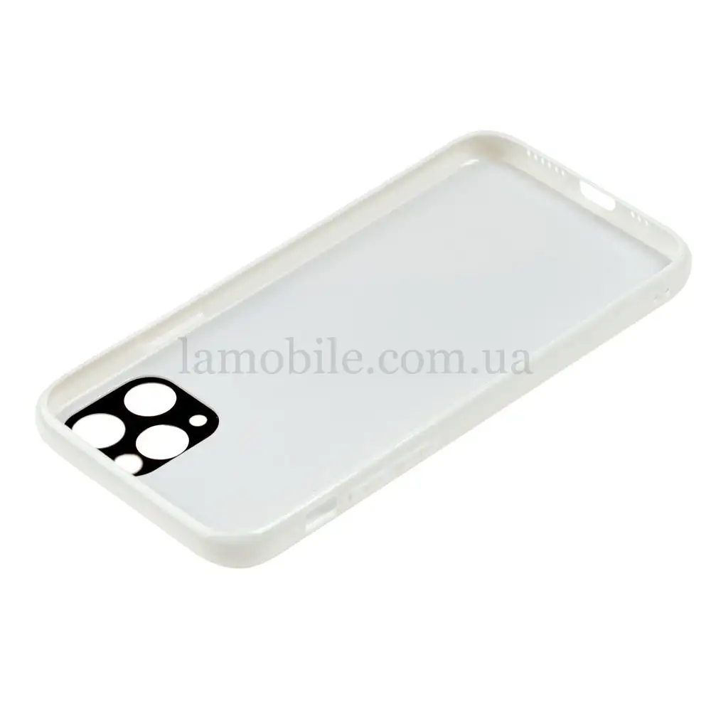 Чехол для iPhone 11 Pro Shine mirror белый