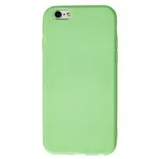 Чехол Matte для iPhone 6 матовый зеленый