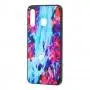 Чехол для Samsung Galaxy A20 / A30 Picasso синий
