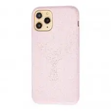 Чехол для iPhone 11 Pro Eco-friendly nature "дерево" розовый