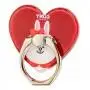 Кольцо держатель Heart with print Bunny